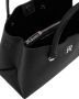 Tommy Hilfiger Zwarte polyester handtas met 2 handvatten en verstelbare schouderband Zwart Dames - Thumbnail 9