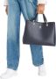 Tommy Hilfiger Blauwe Elegante Handtas met veelzijdige handvatten Blue Dames - Thumbnail 8