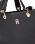 Tommy Hilfiger Verwijderbare Handtas met Meerdere Compartimenten Zwart Dames - Thumbnail 7