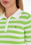 Tommy Hilfiger Trui met polokraag BUTTON POLO SS TOP met logo op borsthoogte - Thumbnail 5