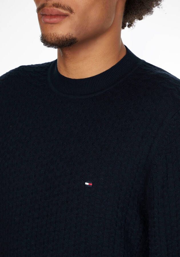 Tommy Hilfiger Trui met ronde hals EXAGGERATED STRUCTURE CREW NECK