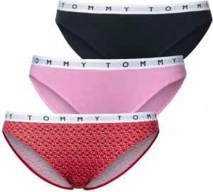 Tommy Hilfiger Underwear Bikinibroekje met smalle logoboord(3 stuks )