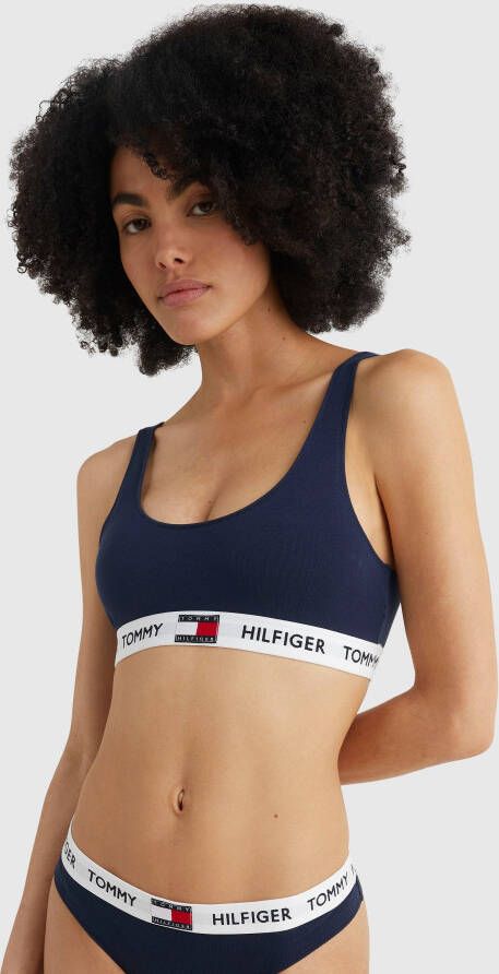 Tommy Hilfiger Underwear Bralette met tommy hilfiger-logo-opschrift