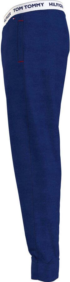 Tommy Hilfiger Underwear Homewearbroek met elastische band in contrastkleur en met th-opschrift en logo