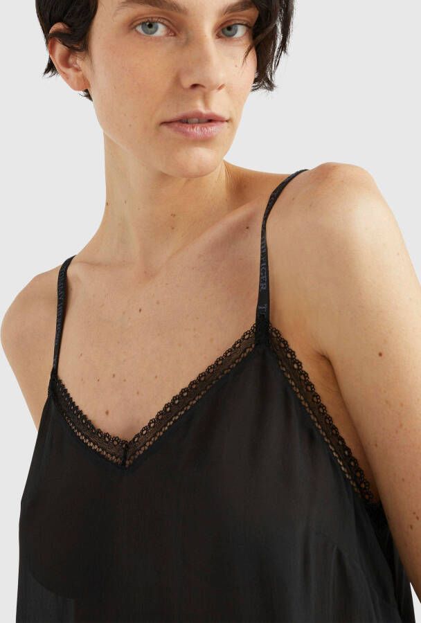 Tommy Hilfiger Underwear Nachthemd met kanten rand