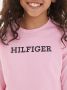 Tommy Hilfiger pyjama met logo roze donkerblauw Meisjes Stretchkatoen Ronde hals 152-164 - Thumbnail 2
