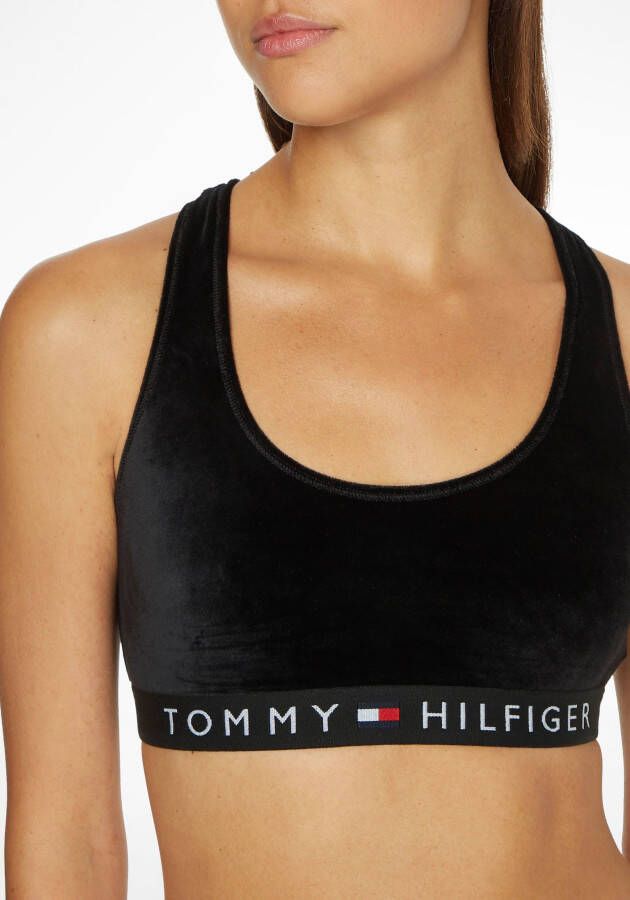 Tommy Hilfiger Underwear Sport-bh met tommy hilfiger opschrift op de onderbusteband