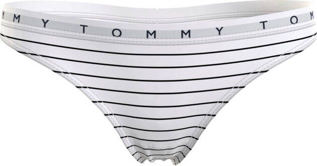 Tommy Hilfiger Underwear String 3P THONG PRINT met tommy hilfiger merklabel (set 3 stuks Set van 3)
