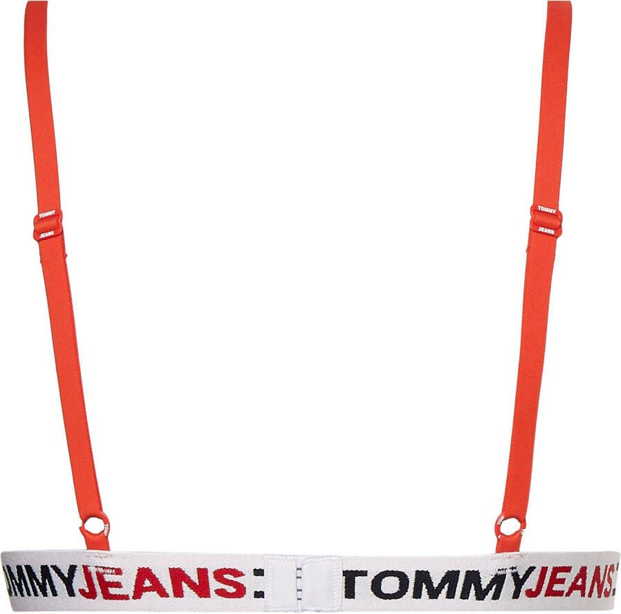 Tommy Hilfiger Underwear Triangel-bh met tommy hilfiger opschrift op de onderbusteband