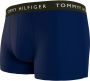 Tommy Hilfiger Blauwe Katoenen Trunks Tri-Pack Elastische Tailleband Multicolor Heren - Thumbnail 5