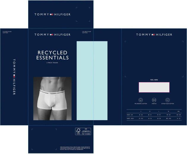 Tommy Hilfiger Underwear Trunk 3P TRUNK WB (3 stuks Set van 3)