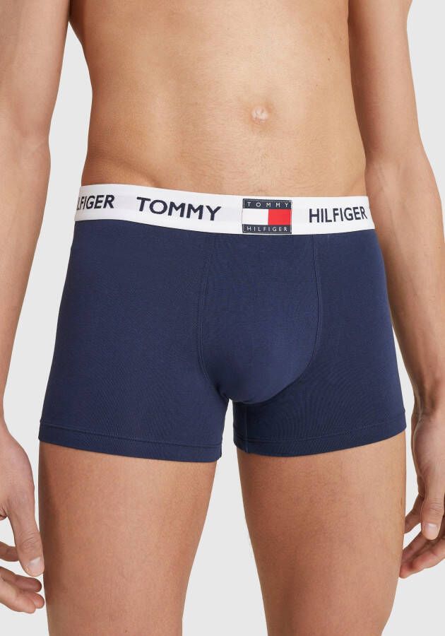 Tommy Hilfiger Underwear Trunk met tommy hilfiger-logo op elastische tape