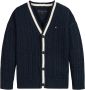 Tommy Hilfiger Vest ESSENTIAL CABLE CARDIGAN - Thumbnail 3