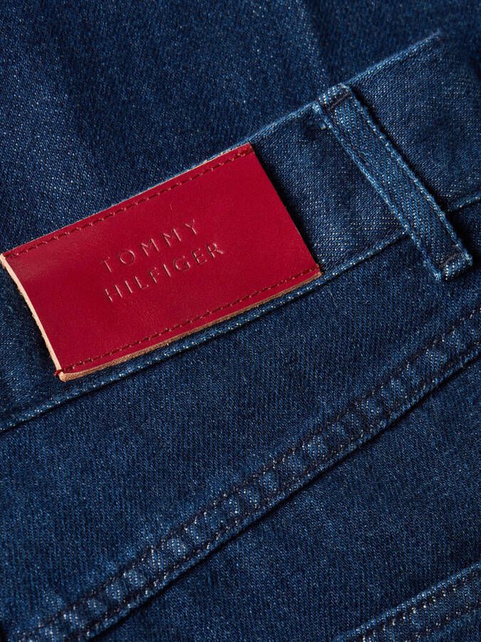 Tommy Hilfiger Wijde jeans PLEATED WIDE LEG HW NALA met -logobadge