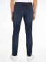Tommy Jeans Slim tapered fit jeans met labelstitching model 'AUSTIN' - Thumbnail 1