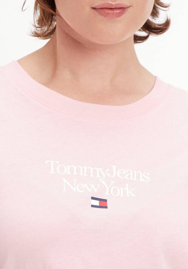 Tommy Jeans Curve Shirt met korte mouwen TJW CRV REG ESSENTIAL LOGO 1 SS (1-delig)