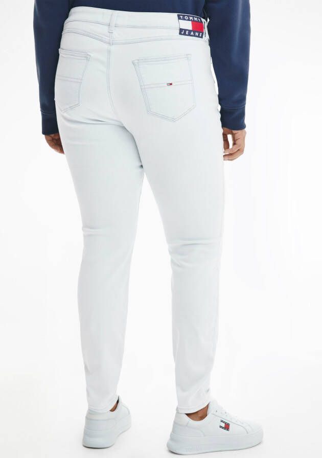 Tommy Jeans Curve Skinny fit jeans MELANY CRV UHR SPR SKNY BF6212 met tommy jeans-logobadge