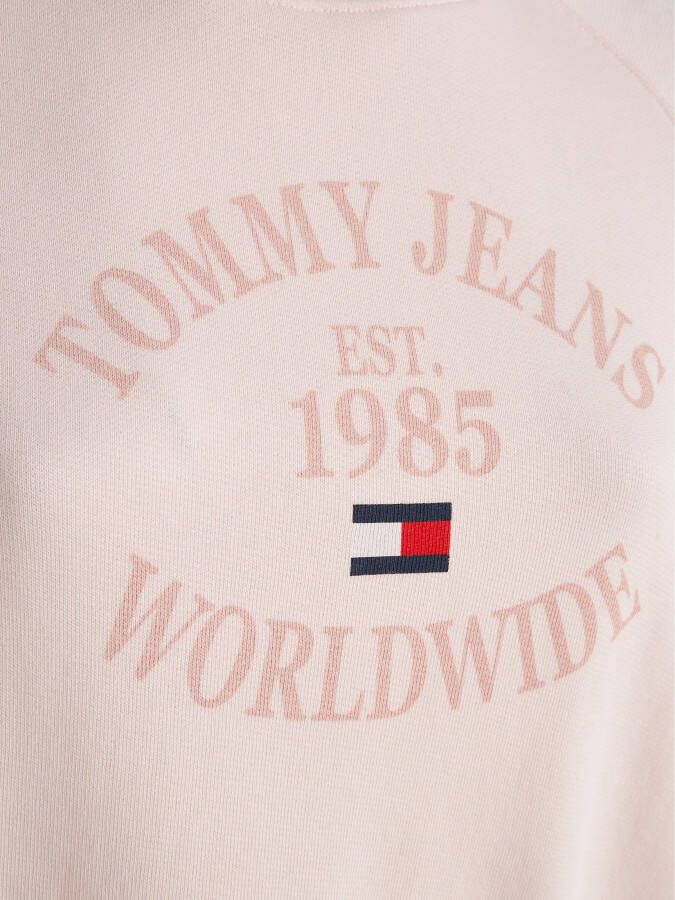 Tommy Jeans Curve Sweatshirt TJW CRV RLX WORLDWIDE RGLN CREW PLUS SIZE CURVE met modieus Tommy Jeans logo & vlag