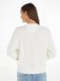 Tommy Jeans Witte dames sweater van biologisch katoen met coltrui White Dames - Thumbnail 3