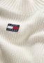 Tommy Jeans Witte dames sweater van biologisch katoen met coltrui White Dames - Thumbnail 7