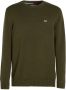 Tommy Hilfiger Jersey Tjm Essential Crew Neck Tommy Jeans Green Heren - Thumbnail 6