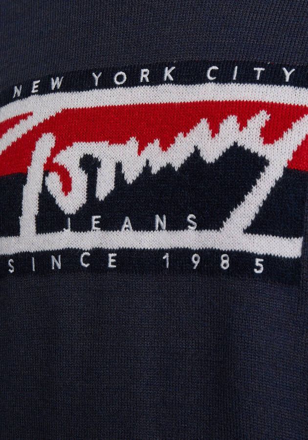 TOMMY JEANS Gebreide trui TJM TOMMY GRAPHIC FLAG SWEATER