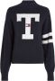 Tommy Jeans Gebreide pullover met labelprint model 'LETTERMAN' - Thumbnail 7