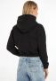 Tommy Jeans Dames hoodie met lange mouwen Black Dames - Thumbnail 9
