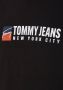 Tommy Jeans Tommy Hilfiger Jeans Men's Sweatshirt Black Heren - Thumbnail 6