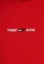 Tommy Jeans Sweatshirts & Hoodies Rood Heren - Thumbnail 4
