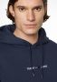 Tommy Hilfiger Blauwe Katoenen Hoodie voor Mannen Blue Heren - Thumbnail 6
