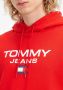 Tommy Jeans Tommy Hilfiger Jeans Men's Sweatshirt Rood Heren - Thumbnail 9