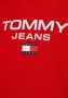 Tommy Jeans Tommy Hilfiger Jeans Men's Sweatshirt Rood Heren - Thumbnail 10