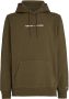 Tommy Hilfiger Groene hoodie met geborduurd logo Green Heren - Thumbnail 4