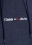 Tommy Hilfiger Blauwe Katoenen Sweater met Capuchon en Logo Borduursel Blue Heren - Thumbnail 12