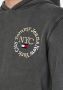 Tommy Hilfiger Zwarte hoodie sweatshirt met borduurwerk Black Heren - Thumbnail 7