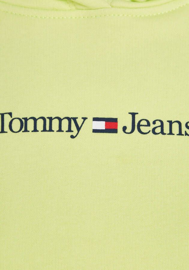 TOMMY JEANS Hoodie TJW REG SERIF LINEAR HOODIE met logo-opschrift