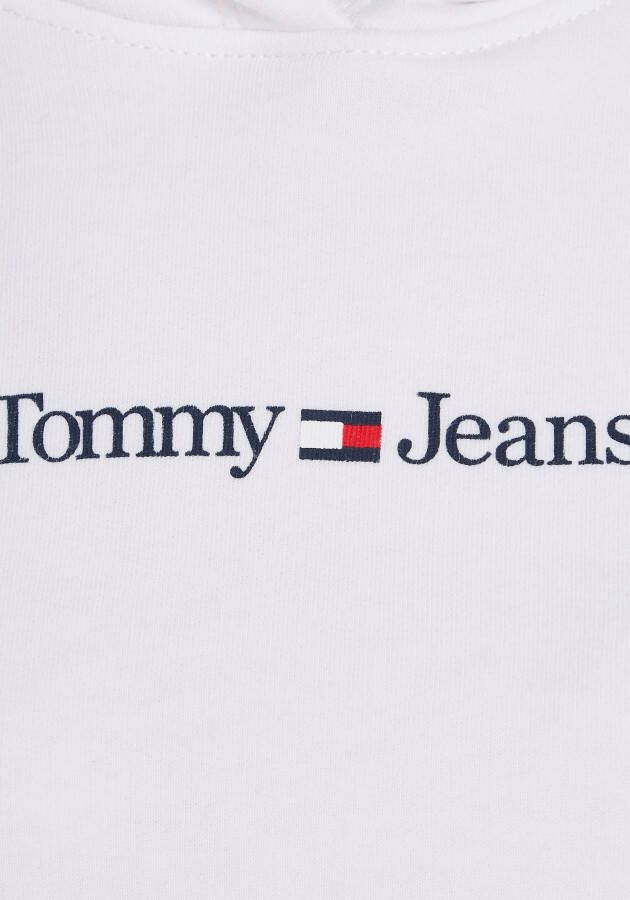 TOMMY JEANS Hoodie TJW REG SERIF LINEAR HOODIE met logo-opschrift