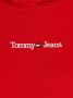 Tommy Jeans Hoodie met geborduurd logo Rood Rechte pasvorm Rood Dames - Thumbnail 6