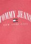 Tommy Jeans TJW RLX Essential LO Dw0Dw14852Ybh Roze Dames - Thumbnail 6