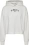 Tommy Hilfiger Witte Dameshoodie met Print en Borduursel White Dames - Thumbnail 4