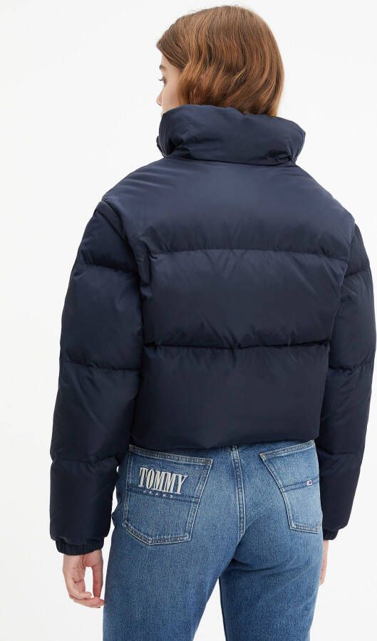 TOMMY JEANS Outdoorjack TJW BADGE CROP VEST DOWN PUFFER