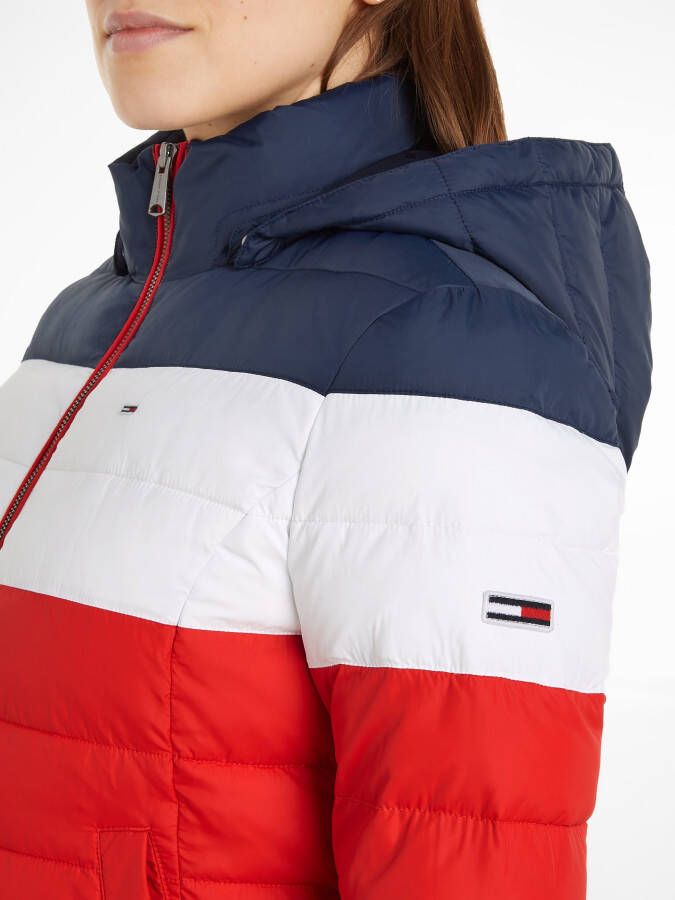 TOMMY JEANS Outdoorjack TJW COLORBLOCK JACKET in modieuze colourblocking