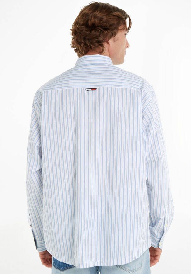 TOMMY JEANS Overhemd met lange mouwen TJM RLX STRIPE POPLIN SHIRT