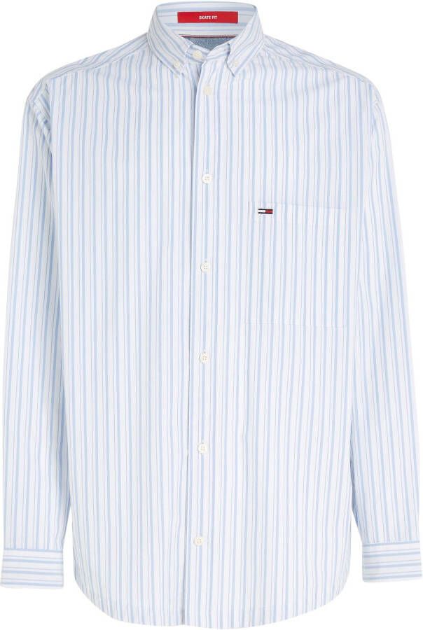 TOMMY JEANS Overhemd met lange mouwen TJM RLX STRIPE POPLIN SHIRT