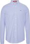 TOMMY JEANS Heren Overhemden Tjm Slim Stretch Oxford Shirt Lichtblauw - Thumbnail 9
