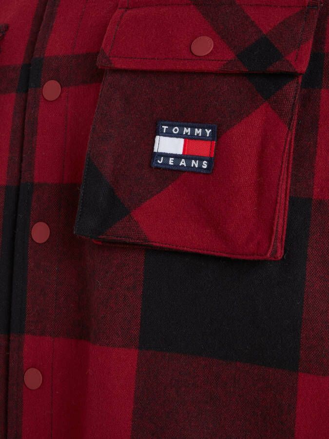 Tommy Jeans Plus Outdooroverhemd TJM PLUS CHECK SHERPA OVRSHRT - Foto 4