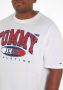 Tommy Jeans Plus SIZE T-shirt met labelprint model 'PLUS ESSENTIAL' - Thumbnail 4