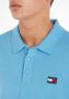 Tommy Jeans Lichtblauwe Polo Tjm Clsc Xs Badge Polo - Thumbnail 11