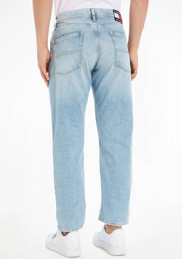 TOMMY JEANS Relax fit jeans ETHAN RLXD STRGHT BG5017 met -logoborduursel (1-delig)